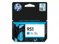 HP 951 original Ink cartridge CN050AE BGX cyan standard capacity 700 pages 1-pack Officejet