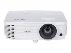 Acer Projector P1357Wi, DLP, WXGA(1280x800), 4800 ANSI Lumens, 20000:1, 1.3x, 3D ready, VGA in/out, 2xHDMI, RCA, Audio in/out, USB type A (5V/1A), Wireless dongle included, Speaker 1x10W, RS232,  Lamp life up to 15000h, Auto Keystone, Bag, 2.4kg, White