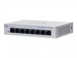 Cisco CBS110 Unmanaged 8-port GE, Desktop, Ext PS