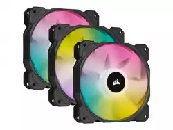 CORSAIR SP120 RGB ELITE 120mm RGB LED Fan with AirGuide Triple Pack