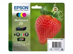 EPSON 1LB Multipack Fraise - Ink Claria Home Black Cyan Magenta Yellow w/s