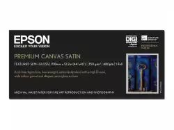 EPSON PremierArt Water Resistant Canvas Glossy Roll A0 44inch 111.8cm x 12.2m 350g/m2 1 roll canvas paper