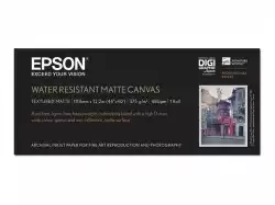 EPSON Paper Canvas 44inchx12.2m for StylusPro 4000-C8 7600 9600 9800 10600 water resistant matte