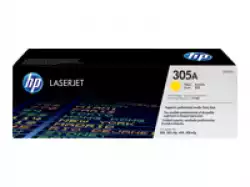 HP 305A original LaserJet Toner cartridge CE412A yellow standard capacity 2.600 pages