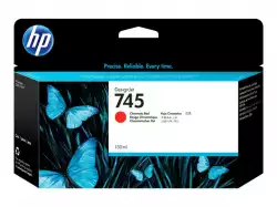 HP 745 original Ink cartridge F9K00A Chromatic Red 130 ml