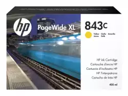 HP 843C ink cartridge yellow 400ml PageWide