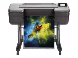 HP DesignJet Z9+ PostScript 24inch large-format printer colour ink-jet Roll 61cm 2400x1200dpi 1.5 min/page 1roll LAN USB Cutter