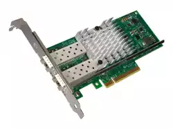 Intel Ethernet Converged Network Adapter X520-DA2, SFP+, 10GBase-X, 10GbE dual ports, Low-profile (Low Profile and Full Height brackets included) bulk