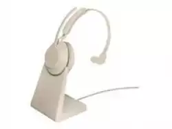 JABRA Evolve2 65 Link380c MS Mono Stand Beige