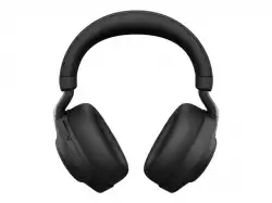 JABRA Evolve2 85 UC Stereo Headset full size Bluetooth wireless wired active noise cancelling 3.5 mm jack noise isolating black