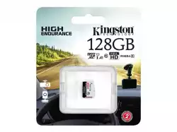 Kingston 128GB microSDXC Endurance 95R/45W C10 A1 UHS-I Card Only