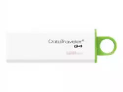 KINGSTON 128GB USB 3.0 DataTraveler I G4 White/Green