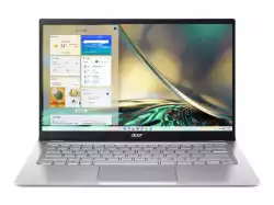 Лаптоп ACER NB Swift SF314-512-7095 Core i7-1260P 14Inch FHD IPS 16GB RAM 1024GB SSD Pure Silver W11H (BG)