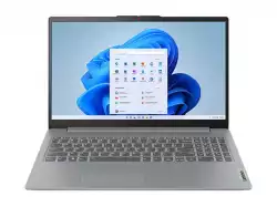 Лаптоп LENOVO IdeaPad Slim 3 AMD Ryzen 7 7730U 15.6inch FHD 16GB DDR4 512GB PCIe DOS 2y Arctic Grey