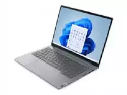 Лаптоп Lenovo ThinkBook 14 G6 Intel Core i5-1335U (up to 4.6GHz, 12MB), 16GB DDR5 5200MHz, 512GB SSD, 14" WUXGA (1920x1200) IPS AG, Intel Iris Xe Graphics, WLAN, BT, FHD&IR Cam, Backlit KB, Arctic Grey, FPR, 3 cell, DOS, 3Y CCI