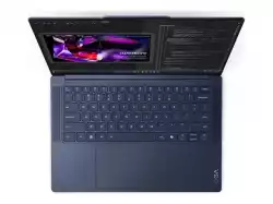 Лаптоп LENOVO YOGA Slim 7 Qualcomm SD X1E78100 14.5inch 3K OLED 500N 90Hz Touch 32GB DDR5 1TB PCIe W11P Cosmic Blue 2y