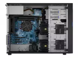 Lenovo ThinkSystem ST250, Xeon E-2224 (4C, 3.4GHz, 8MB Cache/71W), 1x16GB, O/B, 2.5" HS (8), SW RAID, HS 550W, XCC Standard, DVD-RW, 3yr Warranty