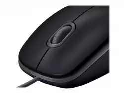 LOGITECH B110 Corded Mouse - SILENT - BLACK - USB - B2B