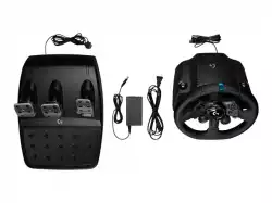 LOGITECH G923 Racing Wheel and Pedals - PC/PS - BLACK - USB