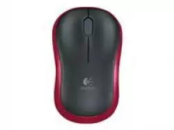 LOGITECH M185 Wireless Mouse - RED - EER2