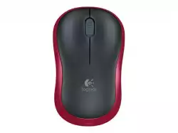 LOGITECH M185 Wireless Mouse - RED - EER2