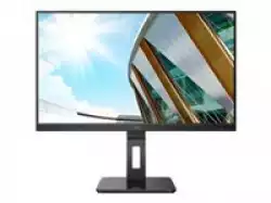 Монитор AOC Q27P2Q, 27" IPS WLED, 2560x1440@@75Hz, 4ms GtG, 300cd m2, 1000:1, DCR 50M:1, FlickerFree, Low Blue Light, 2Wx2, Tilt, Height Adjust, Pivot, Swivel, D-SUB, HDMI, DP, USB hub