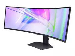 Монитор SAMSUNG S49C950 49inch 32:9 Curved 1000R 5120x1440 5ms 120Hz VESA HDR 400.HDMIx2/DPx1/USB-C 90W LAN HAS VESA Speaker cable in box