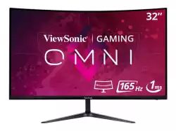 Монитор VIEWSONIC VX3218-PC-MHD Gaming 32inch FHD VA curve 165Hz 1ms MPRT 2xHDMI DisplayPort speakers