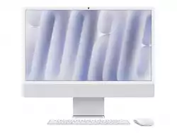 Настолен Компютър APPLE 24inch iMac with Retina 4.5K display: M4 chip with 10-core CPU and 10-core GPU 16GB 512GB SSD Silver