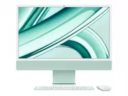 Настолен Компютър APPLE iMac 24inch with Retina 4.5K display: M3 chip with 8-core CPU and 10-core GPU 256GB SSD Green