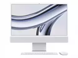 Настолен Компютър APPLE iMac 24inch with Retina 4.5K display: M3 chip with 8-core CPU and 8-core GPU 256GB SSD Silver