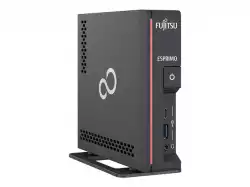 Настолен Компютър Fujitsu ESPRIMO G5011 ~0.86 liters, Intel Pentium G6400, 4GB DDR4-3200, SSD PCIe 128GB M.2 NVMe Value, Mounting Kit for 2,5"HDD, Country kit (INT), AC-Adapter 19V/65W, Load Win10 Pro(64) R3+Office 1mth Trial, Optical USB mouse black, Win10 Pro Entry