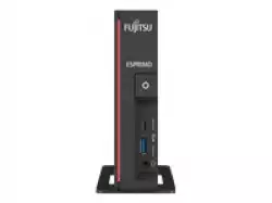 Настолен Компютър Fujitsu ESPRIMO G5011 ~0.86 liters, Intel Core i3-10105, 8GB DDR4-3200, SSD PCIe 256GB M.2 NVMe Value, WLAN 802.11ax, Wi-Fi 6 BT5.2, Country kit (INT), AC-Adapter 19V/65W, Load Win10 Pro(64) R3+Office 1mth Trial, Optical USB mouse black, Win10 Pro