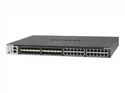 NETGEAR M4300-24X24F Stackable Managed Switch with 48x10G incl. 24x10GBASE-T and 24xSFP+ Layer 3 SDN-ready Open Flow 1.3