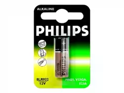 PHILIPS 8LR932/01B Battery PHILIPS Alkaline LR23A A23 1psc Blister