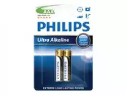 PHILIPS battery ultra alkaline AAA  2TK/PK