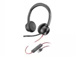 POLY Blackwire 8225 BW8225-M MICROSOFT TEAMS CERTIFIED USB-A STEREO USB HEADSET WITH ACTIVE NOISE CANCELING