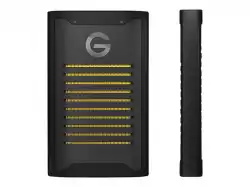 SANDISK Professional G-DRIVE ArmorLock SSD 2TB M.2 1000MB/s USB-C 10Gbps Ultra-Rugged Encrypted Portable NVMe SSD - Black