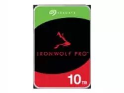 SEAGATE Ironwolf PRO Enterprise NAS HDD 10TB 7200rpm 6Gb/s SATA 256MB cache 8.9cm 3.5inch 24x7 for NAS RAID Rackmount Systeme BLK