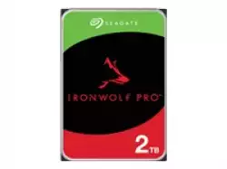 SEAGATE Ironwolf PRO Enterprise NAS HDD 2TB 7200rpm 6Gb/s SATA 256MB cache 8.9cm 3.5inch 24x7 for NAS RAID Rackmount systems BLK