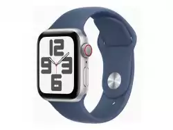 Смартчасовник APPLE Watch SE2 v3 Cellular 40mm Silver Alu Case with Denim Sport Band SM