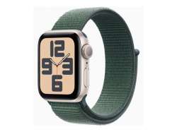 Смартчасовник APPLE Watch SE2 v3 GPS 40mm Starlight Alu Case with Lake Green Sport Loop