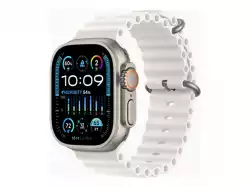 Смартчасовник APPLE Watch Ultra2 Cellular 49mm Titanium Case w White Ocean Band