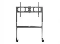 VIEWSONIC VB-STND-009 Trolley Stand Height Adjustable Trolley Cart for 65inch-105inch Display up to 120Kg VESA