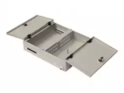 Wall-mounting FO splice box double