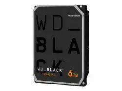 WD Desktop Black 6TB HDD 7200rpm 6Gb/s serial ATA sATA 128MB cache 3.5inch intern RoHS compliant Bulk