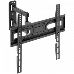 Free-tilt design: simplifies adjustment for better visibility and reduced glareSwivel mechanism provides maximum viewing flexibilitySpirit level ensures perfect positioningConvenient cable holder. 32-55