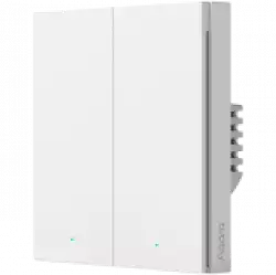 Aqara Smart Wall Switch H1 (with neutral, double rocker): Model: WS-EUK04; SKU: AK074EUW01