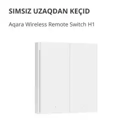 Aqara Wireless Remote Switch H1 (double rocker): Model: WRS-R02; SKU: AR009GLW02