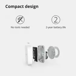 Aqara Temperature and Humidity Sensor: Model No: WSDCGQ11LM; SKU: AS008UEW01